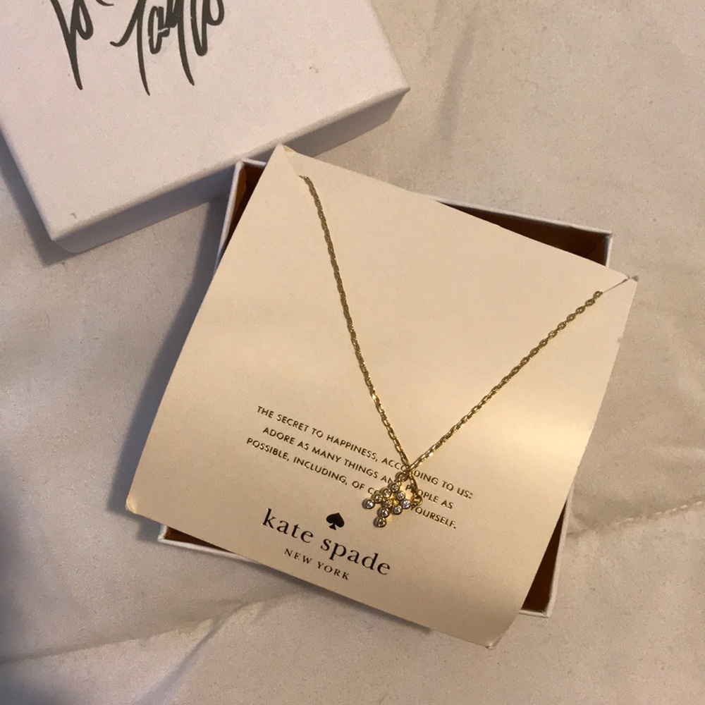 NEW Kate Spade Golden “R” Necklace
